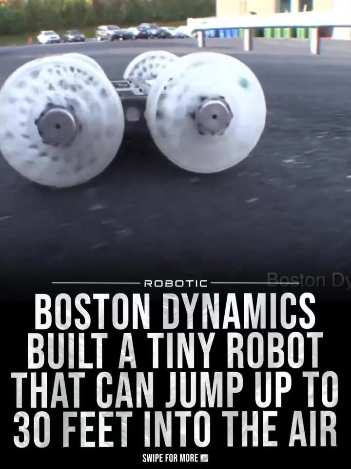 Boston Dynamics' Sand Flea: A Tiny Robot with Impressive Leaps