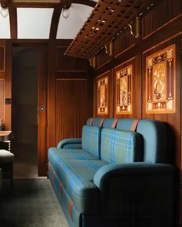 Luxurious Train Seating: Opulent Interiors for a Memorable Journey