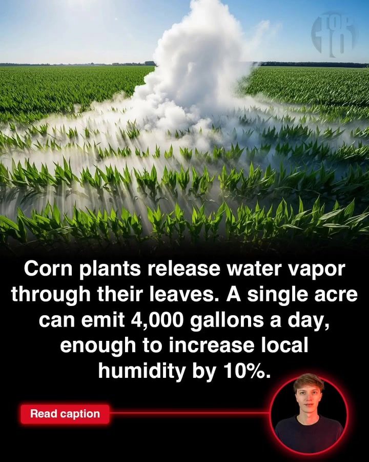 Cornfields' Role in Summer Humidity and "Corn Sweat