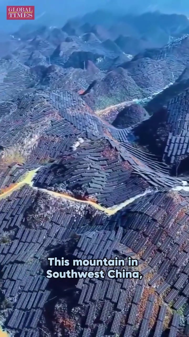 China's Innovative Solar Farms on Rocky Terrain