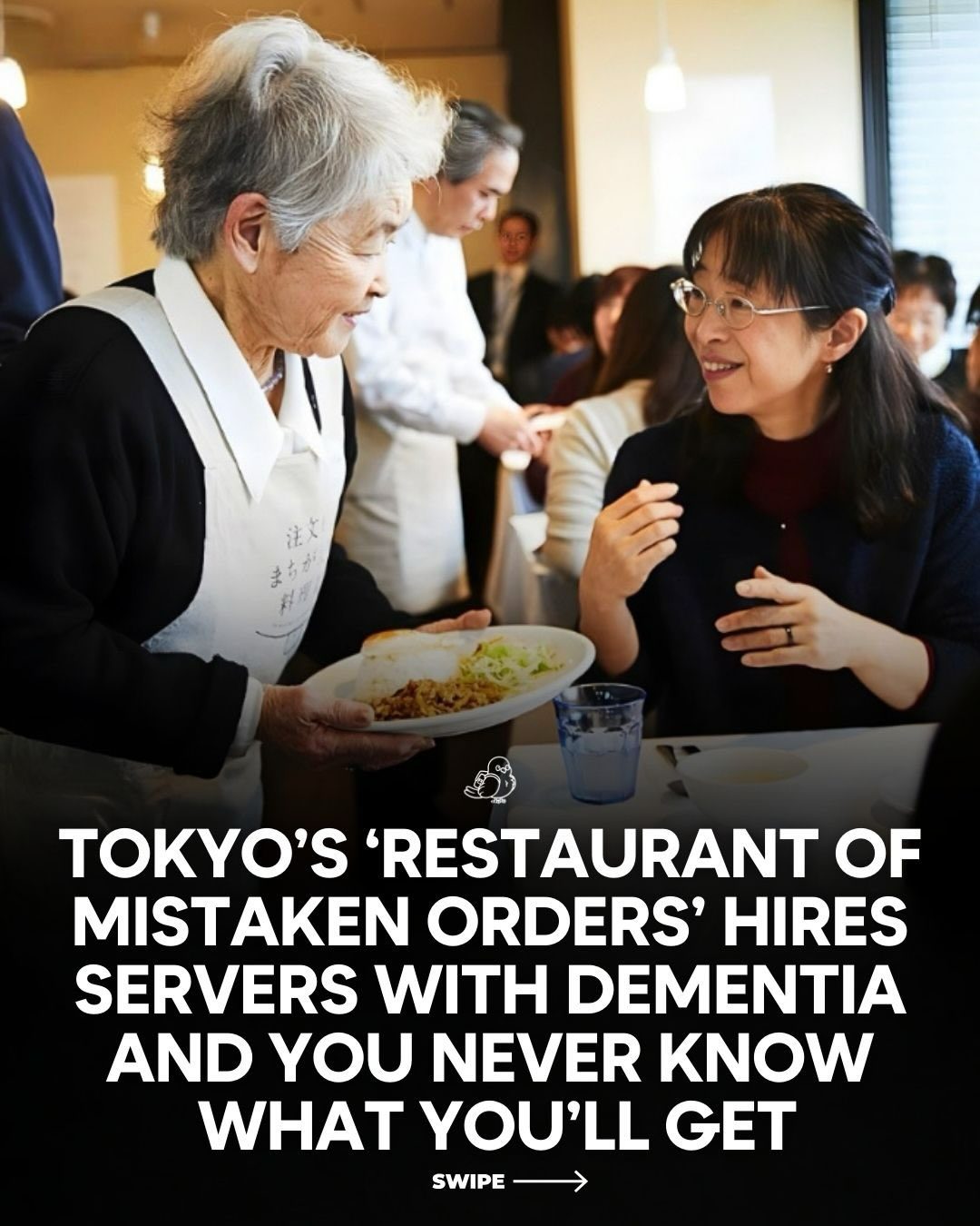 Dining at Tokyo's Unique Restaurant with Dementia Servers