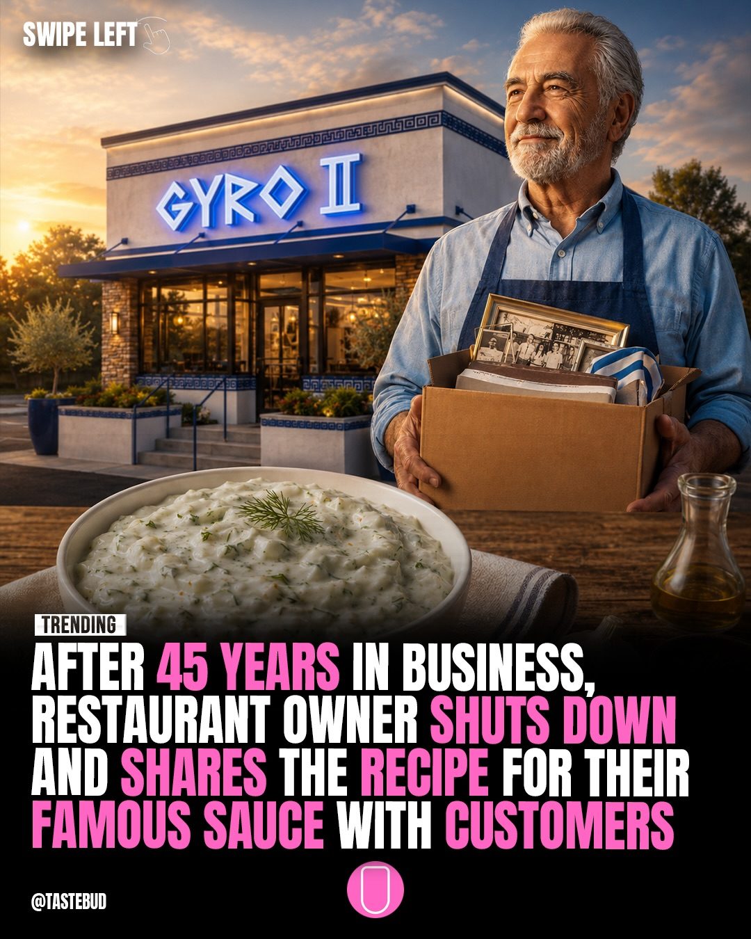 Gyro II's Secret White Sauce Recipe Revealed After 45 Years