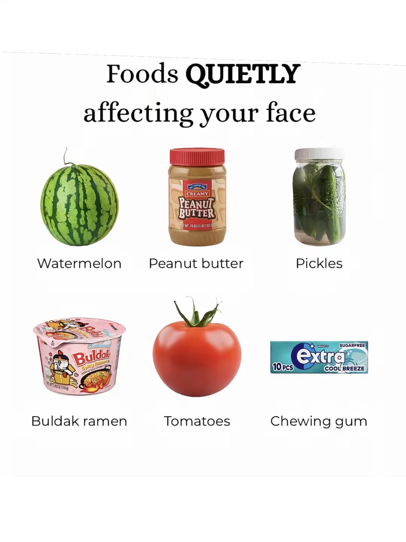Foods That Affect Facial Appearance: What to Eat and Avoid