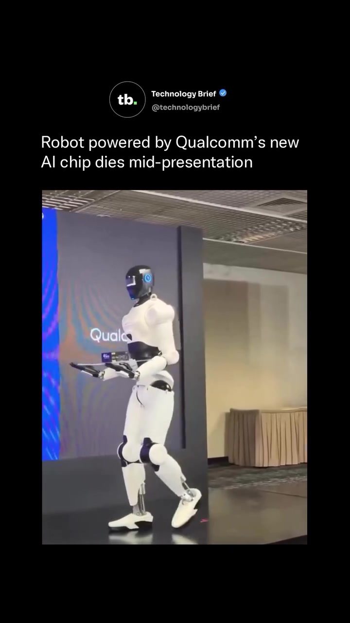 Qualcomm's Robot Malfunction Highlights Challenges in AI Deployment