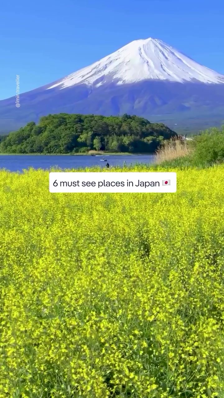 Explore Japan's Six Most Beautiful Travel Spots