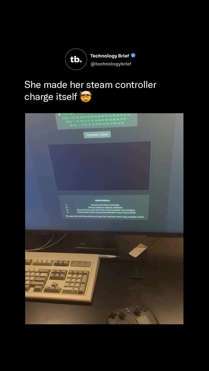 Auto-Charge Vision Tracker: How to Make Steam Controller Charge Itself