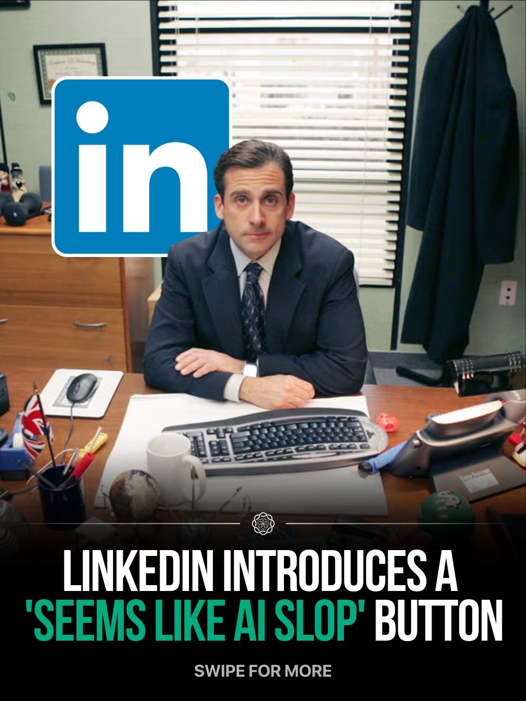LinkedIn's New AI Slop Button: Identifying AI-Generated Content