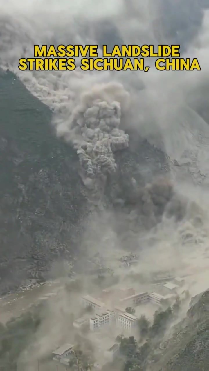 Sichuan Landslide: Mao County Evacuation and Impact