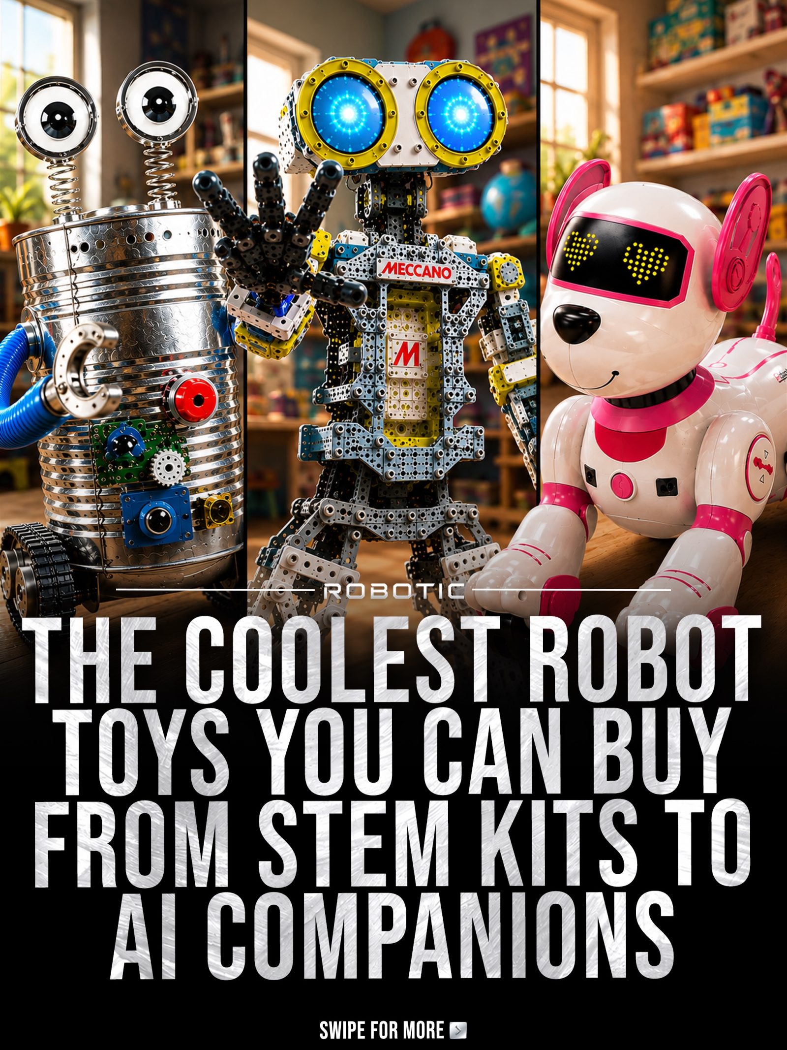 Top Robot Toys for Coding, Engineering, and AI Learning