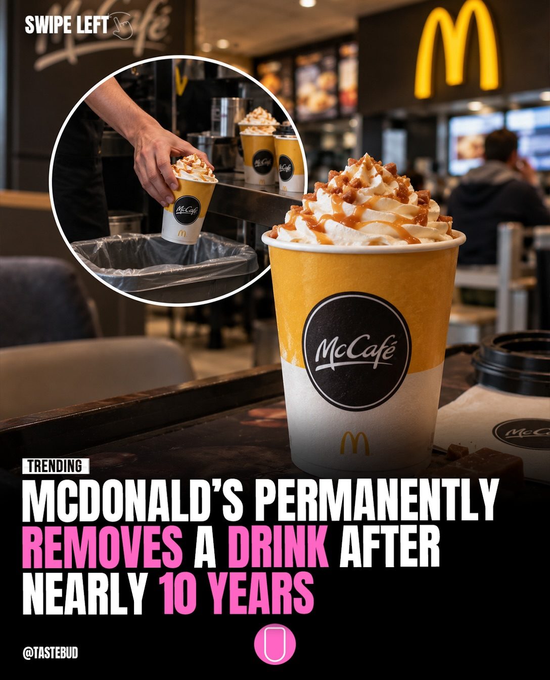 McDonald's Toffee Latte UK Discontinuation