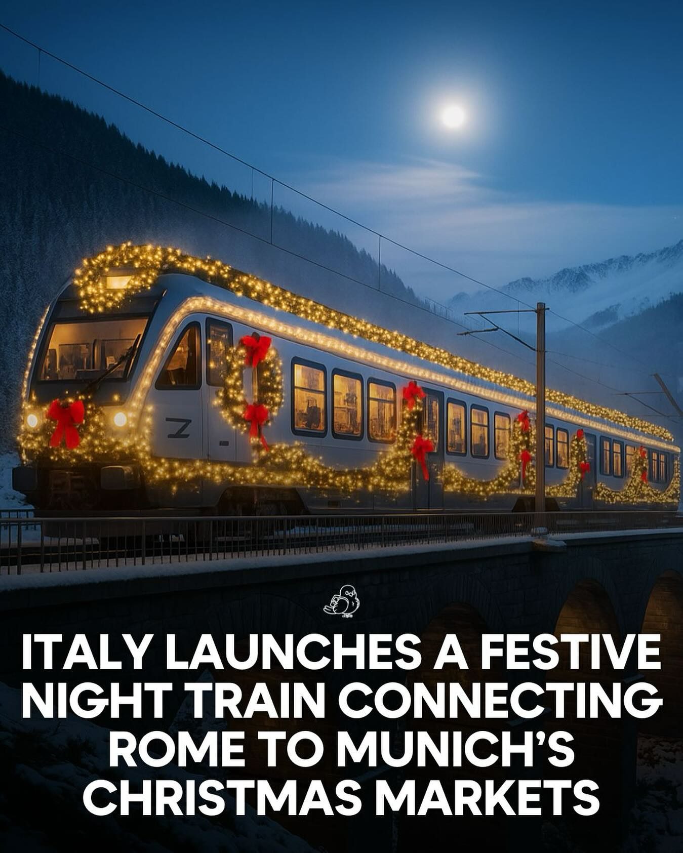 Experience the Magic: Festive Night Train Rome to Munich