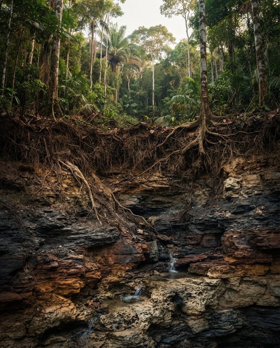 Rainforest Erosion: Nature's Power in Action