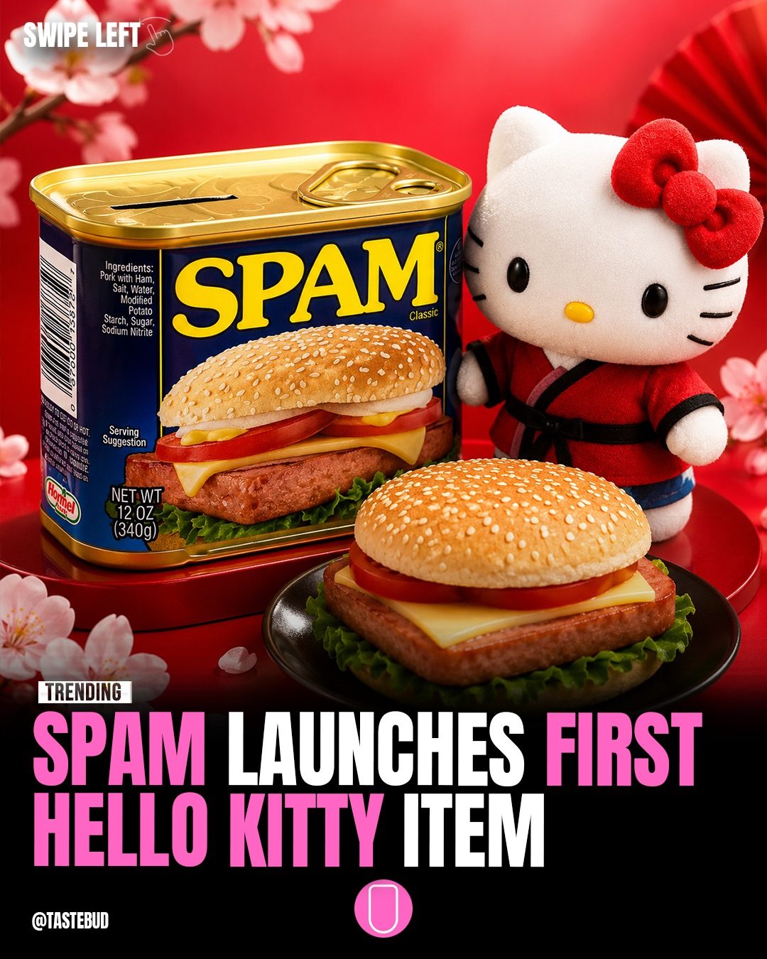 SPAM x Hello Kitty: Exclusive Collectible Tin Arrives