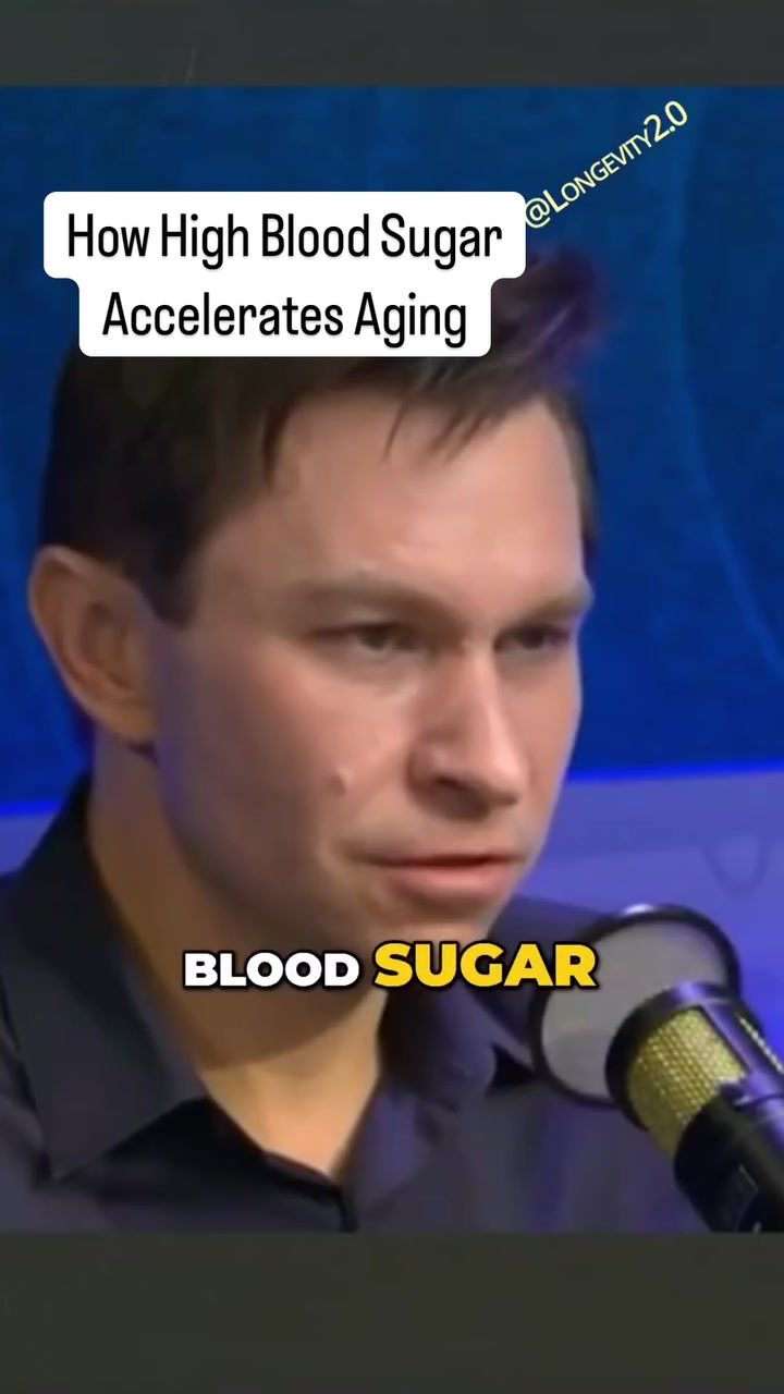 The Impact of High Blood Sugar on Aging and Protein Function