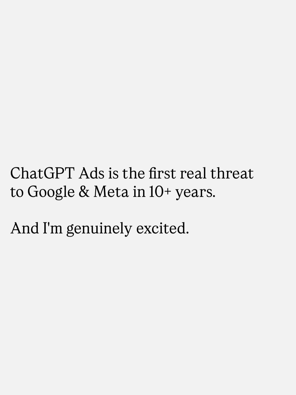 ChatGPT Ads: The New Marketing Threat to Google & Meta