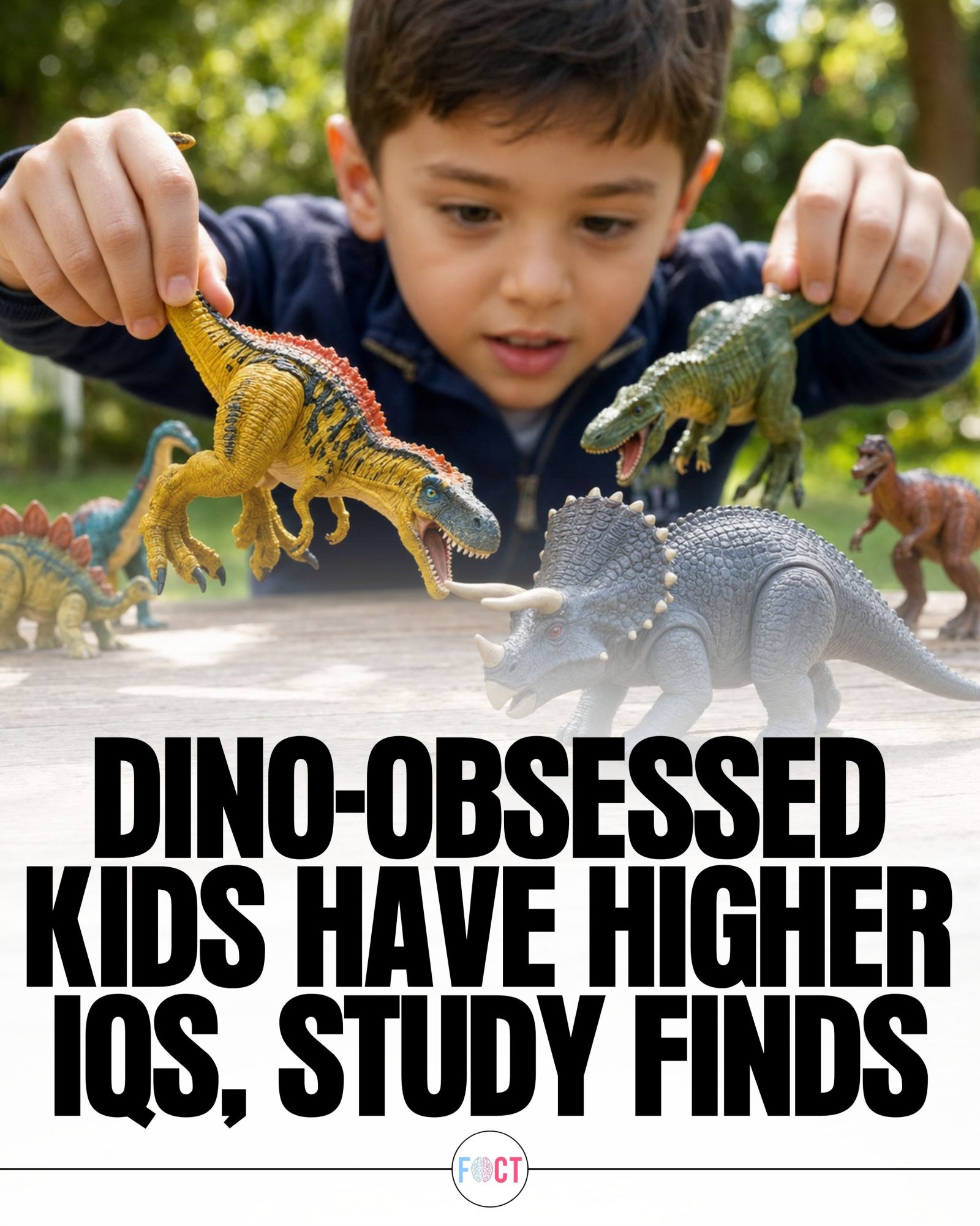 Dinosaur Toys: A Surprising Link to Higher IQ in Kids