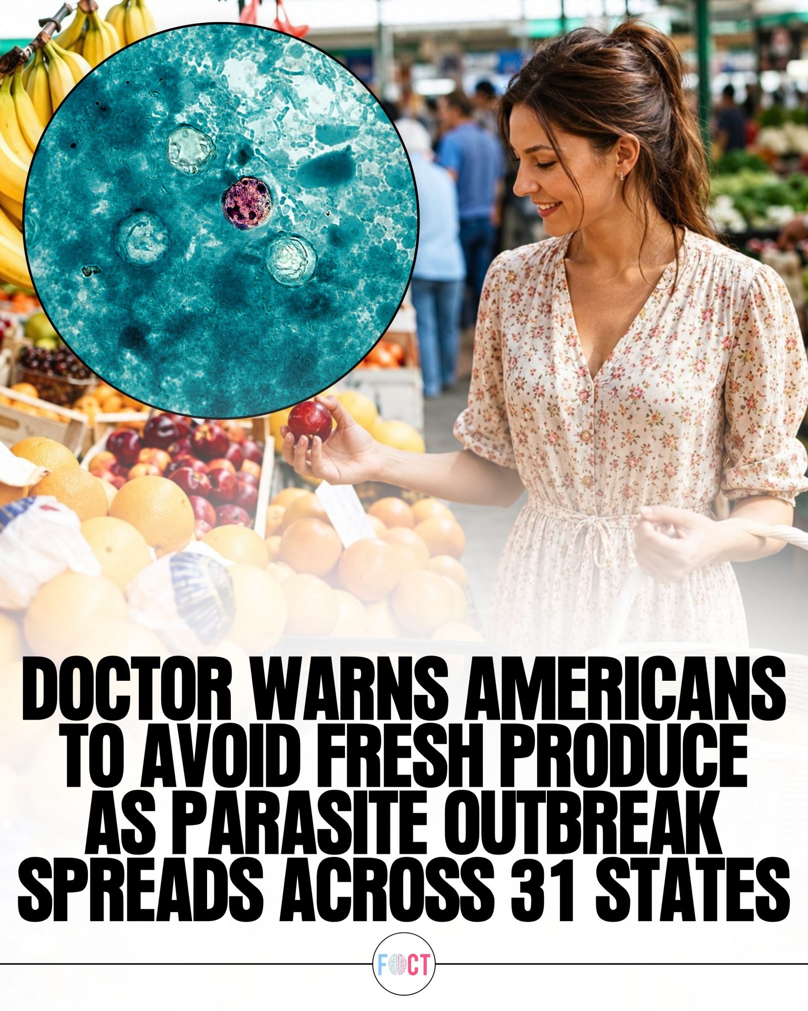 Parasite Outbreak: CDC Warns About Fresh Produce Risks