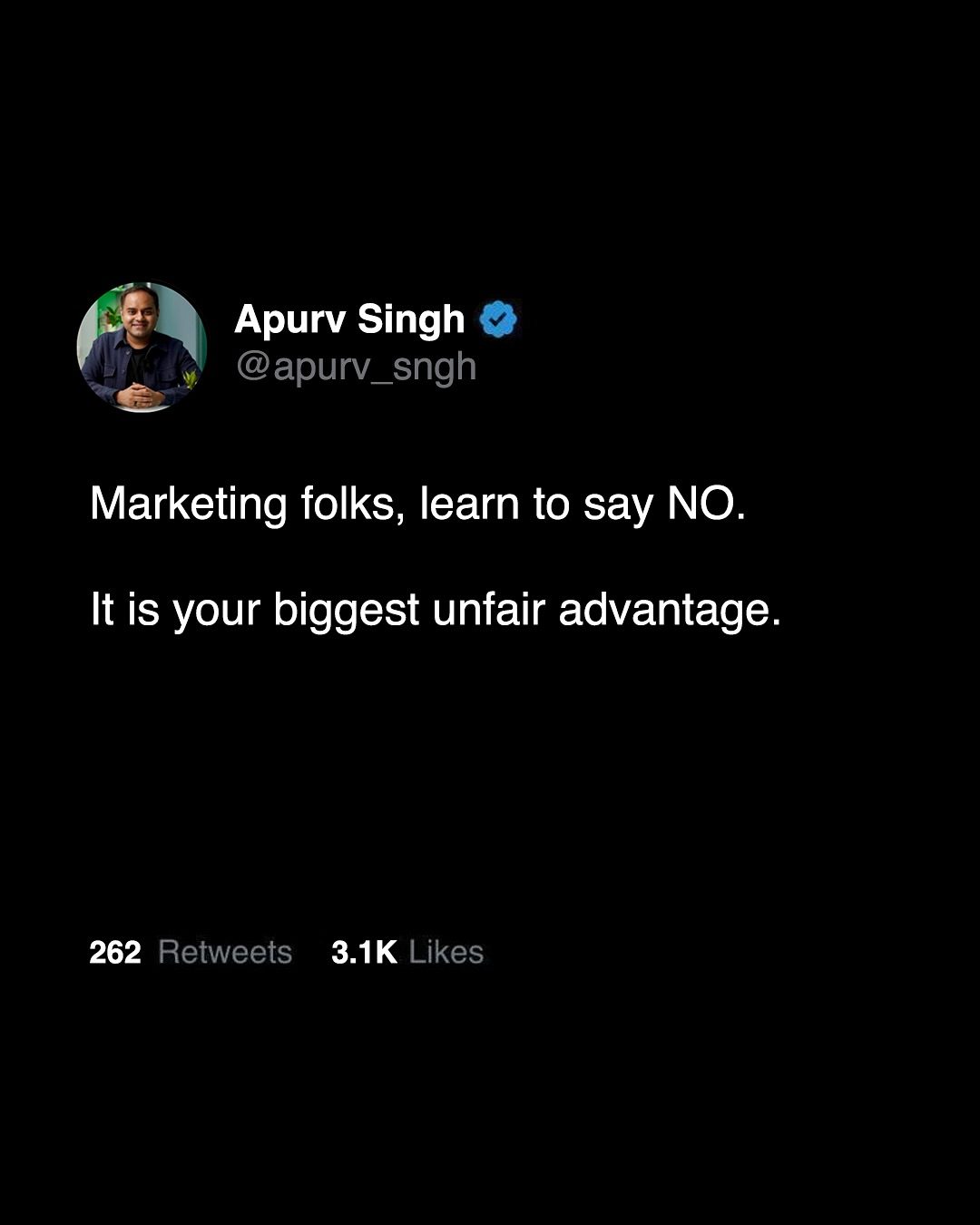 Marketing: The Art of Saying No to Win Permanently