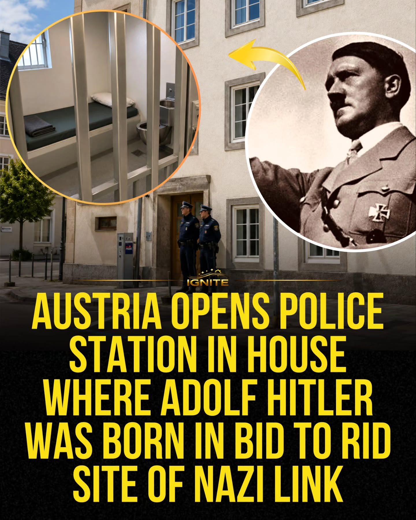 Austria Repurposes Hitler's Birthplace as a Police Station
