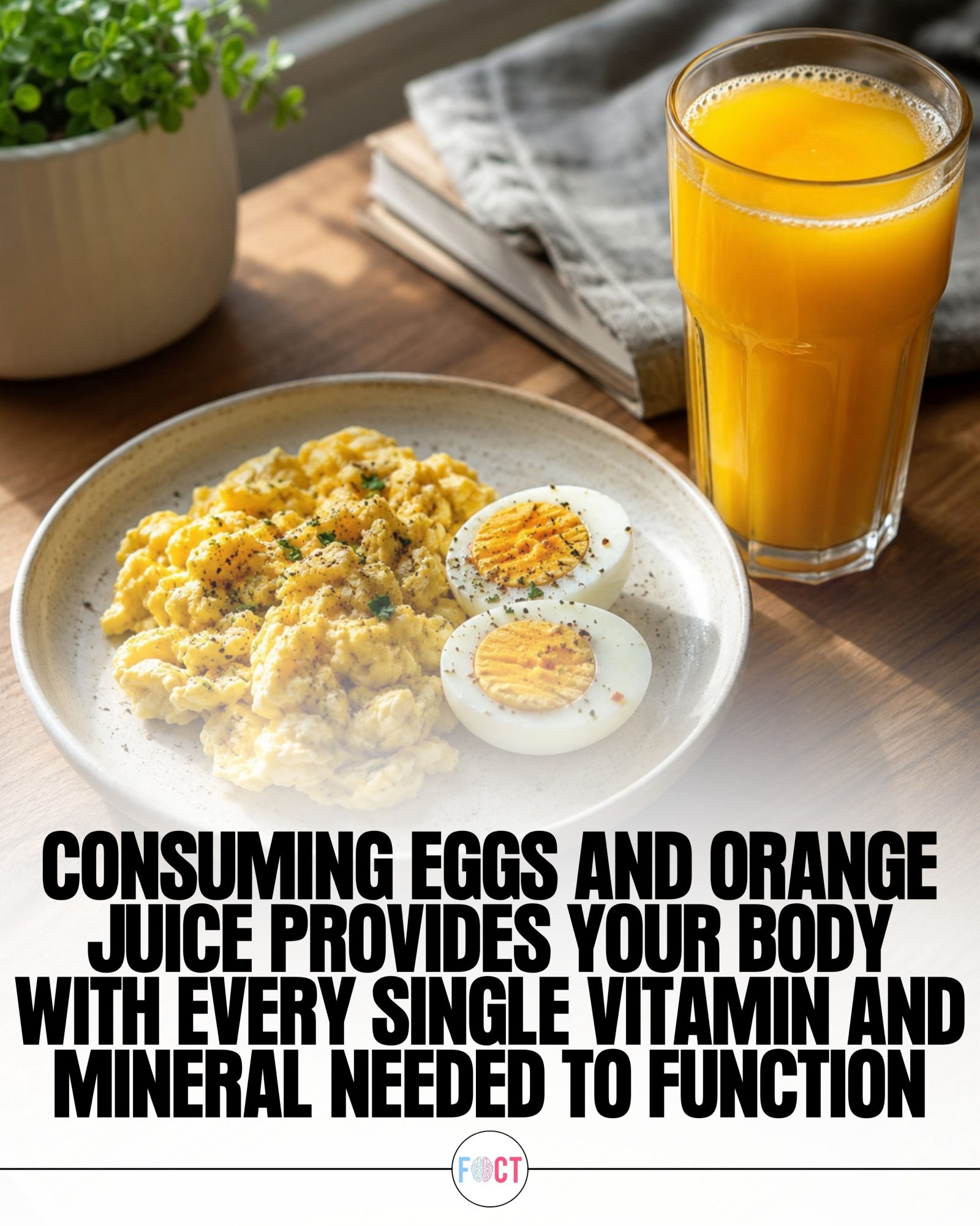 **Eggs and Orange Juice: The Ultimate Breakfast Combo**