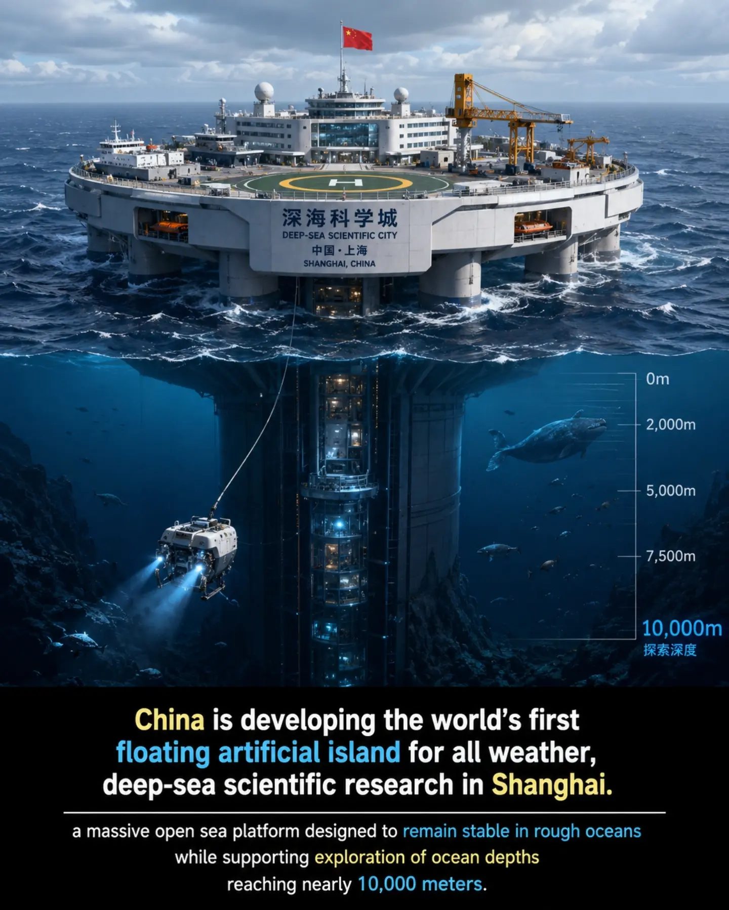 China's Innovative Floating Research Platform in Shanghai