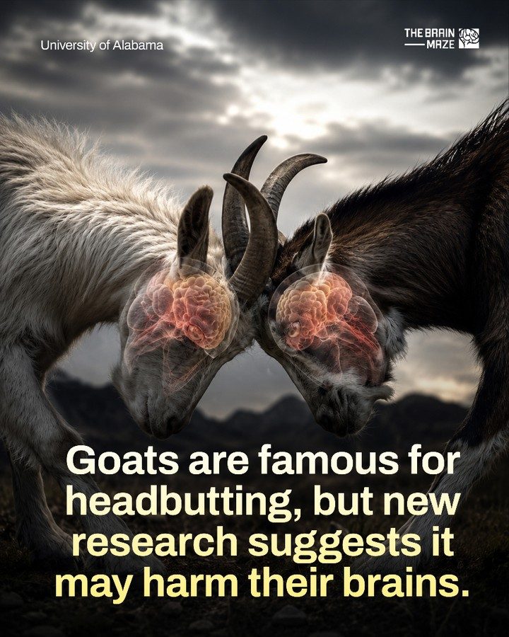 New Research: Goat Headbutting May Cause Brain Damage