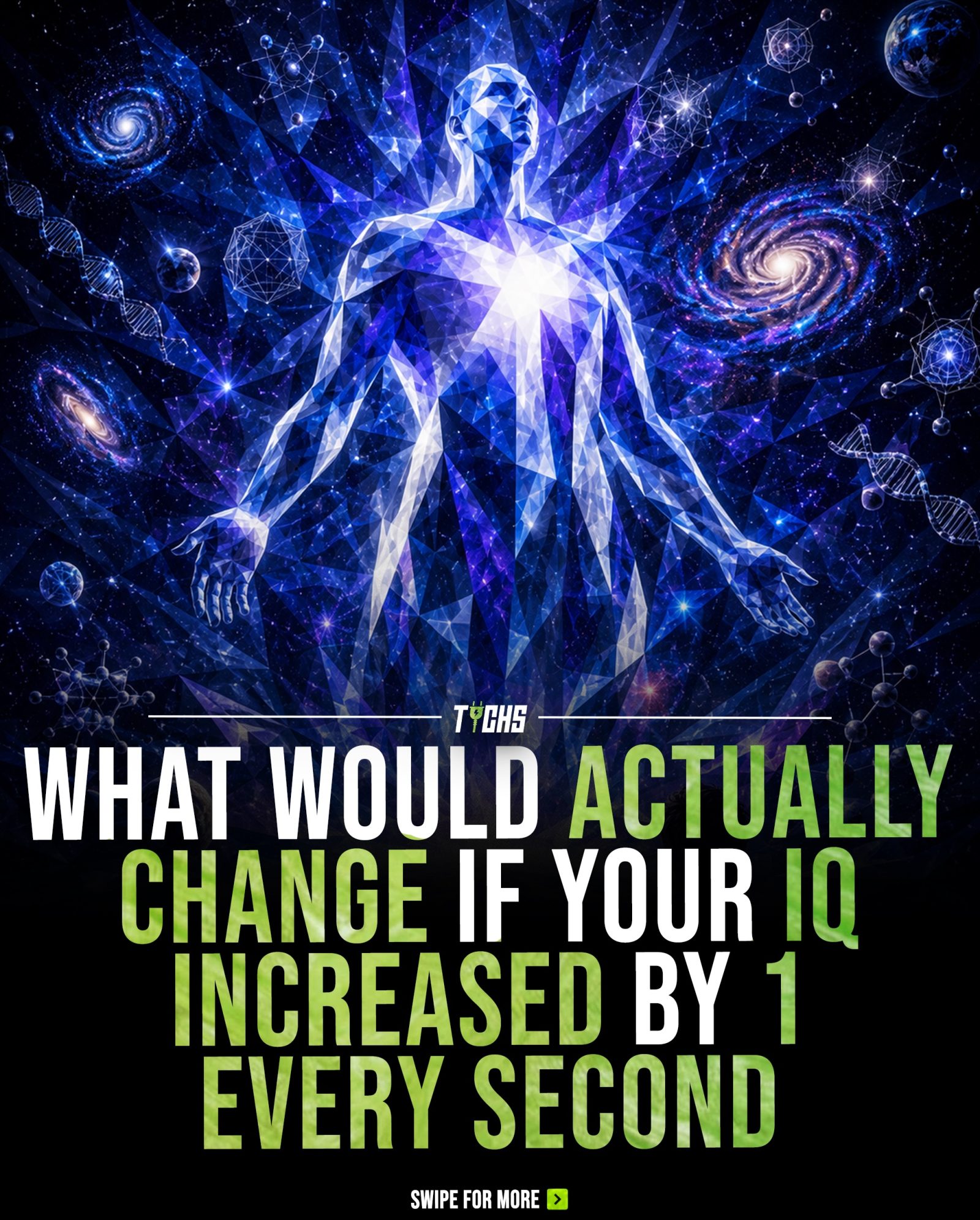 What If Your IQ Increased by 1 Point Every Second?