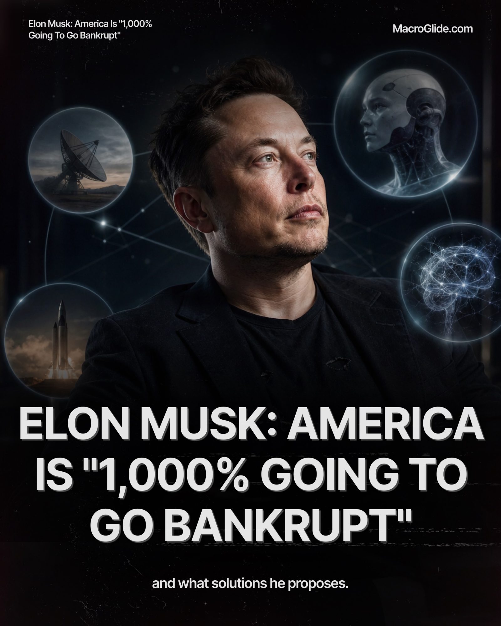 Elon Musk's U.S. Debt Bankruptcy Warning