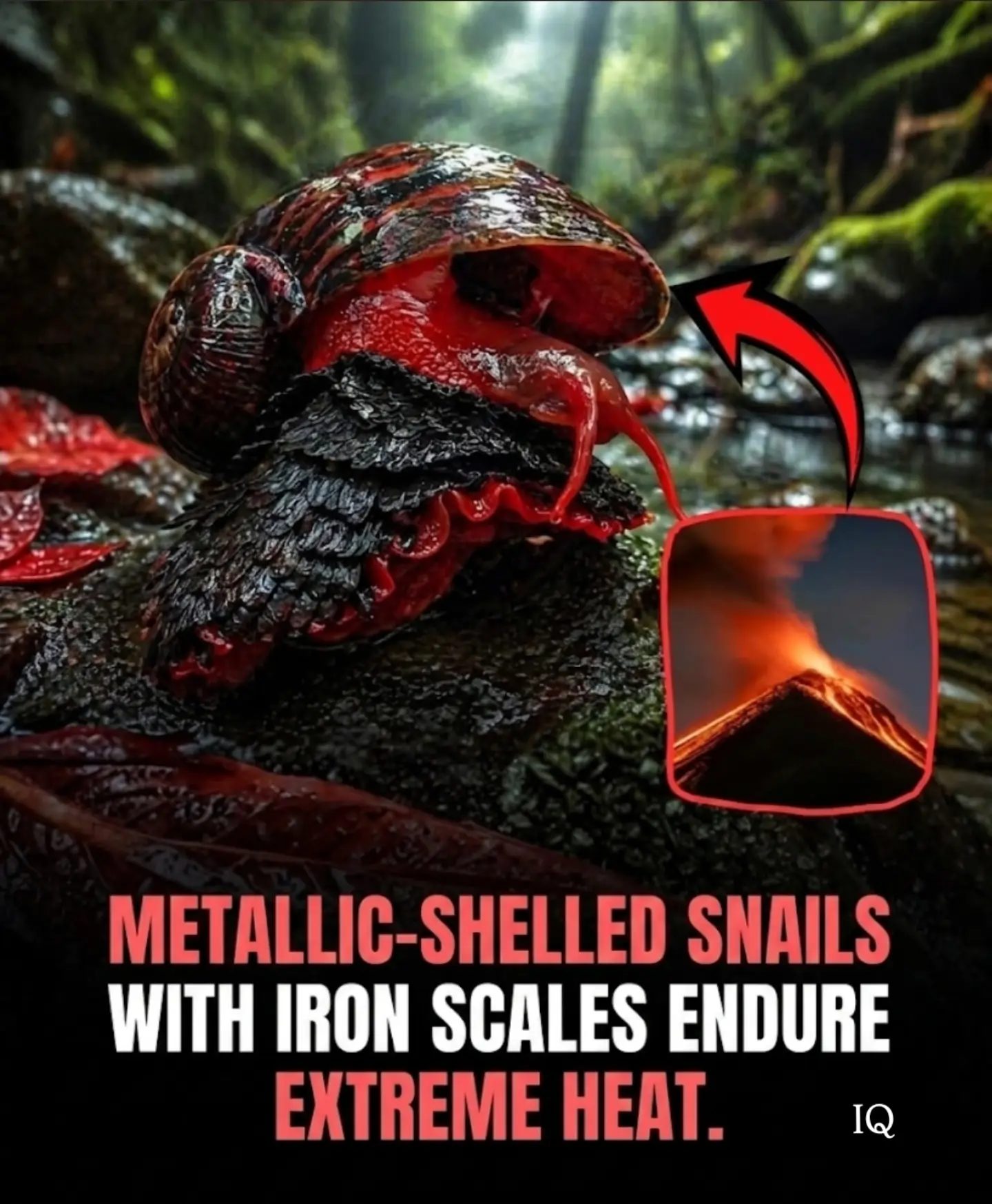Deep-Sea Marvel: The Scaly-Foot Snail's Extreme Adaptations