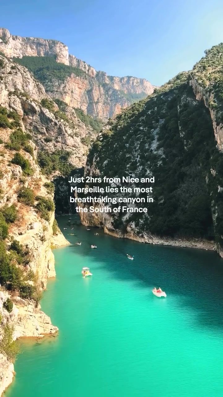 Explore Gorges du Verdon's Turquoise Waters & Cliffs