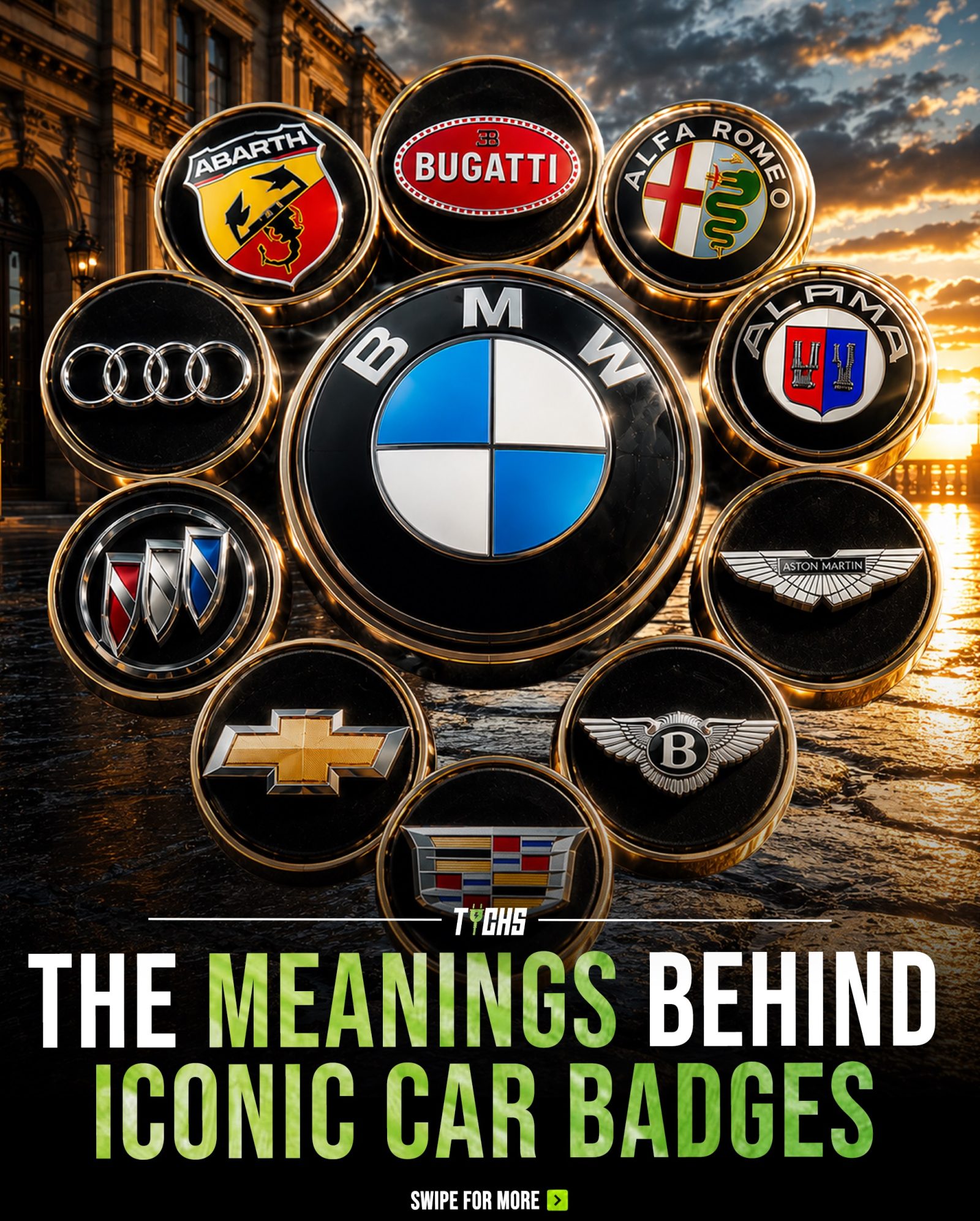 The Hidden Stories Behind Iconic Car Badges
