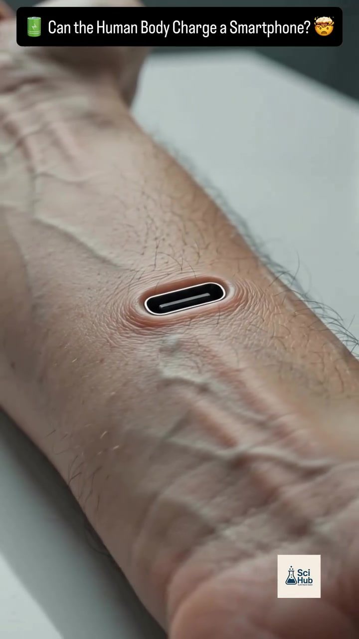 Can the Human Body's Electricity Power a Phone?