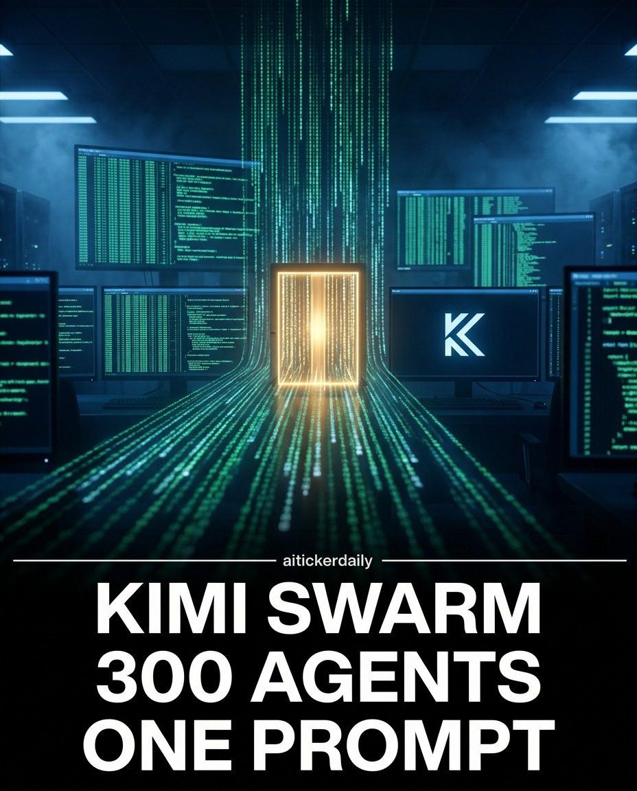 Kimi Swarm: Leveraging 300 AI Agents for Parallel Processing