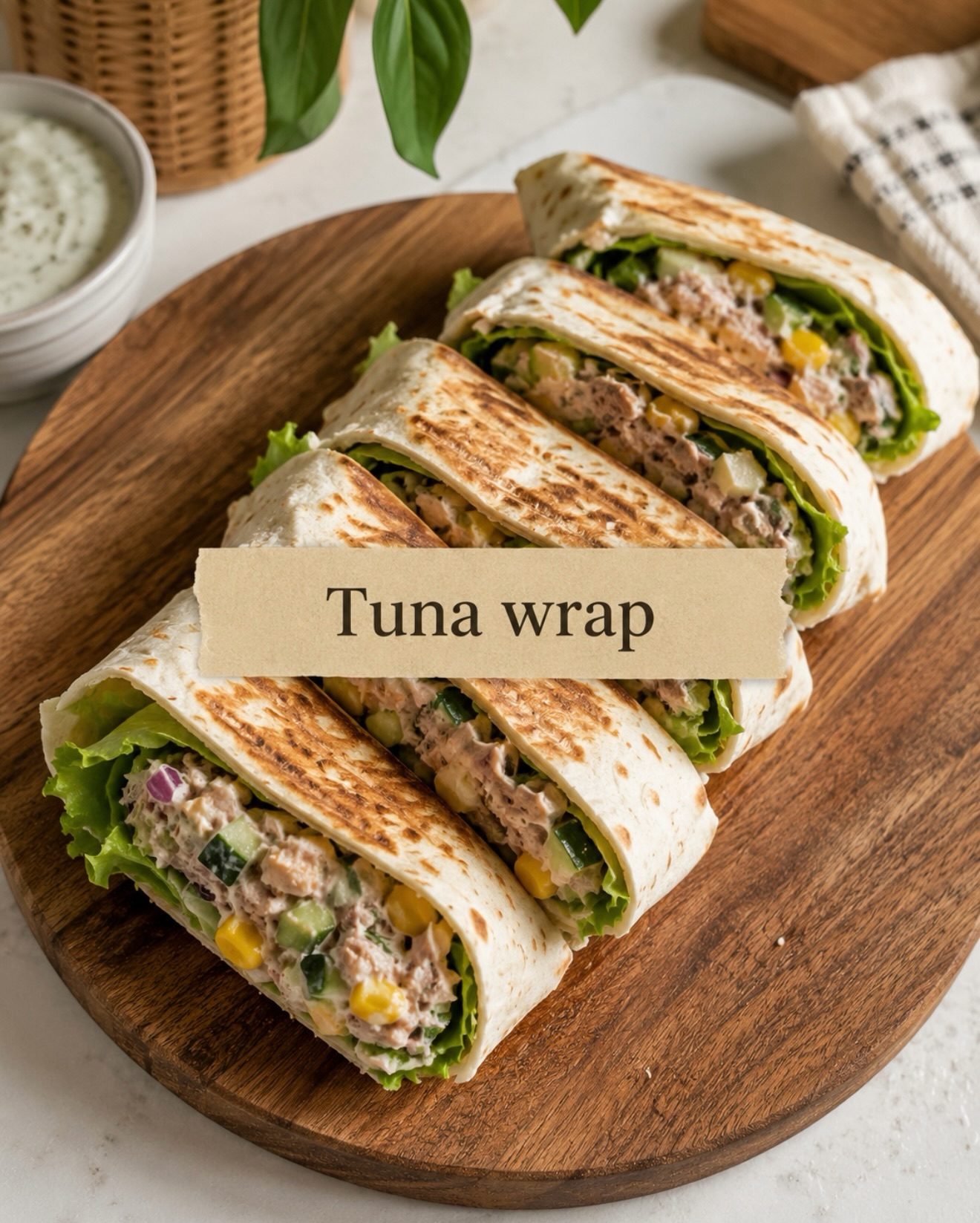 Tuna Wrap Recipe: High Protein, Quick, Easy, and Healthy