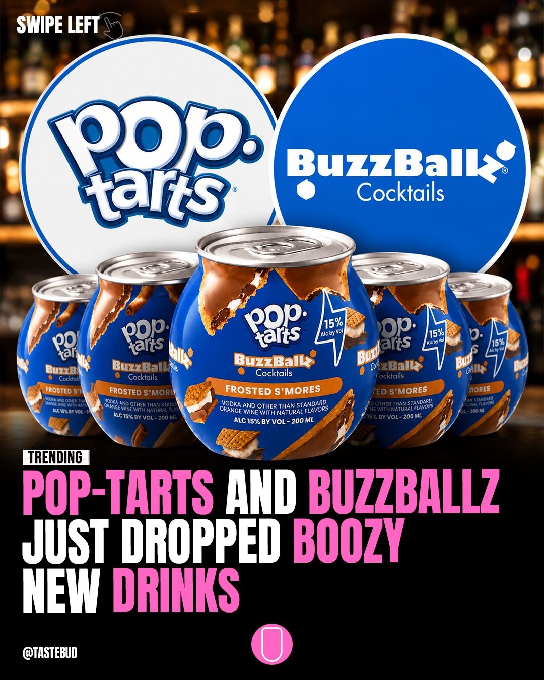 Pop-Tarts BuzzBallz Boozy Drinks: New Flavors