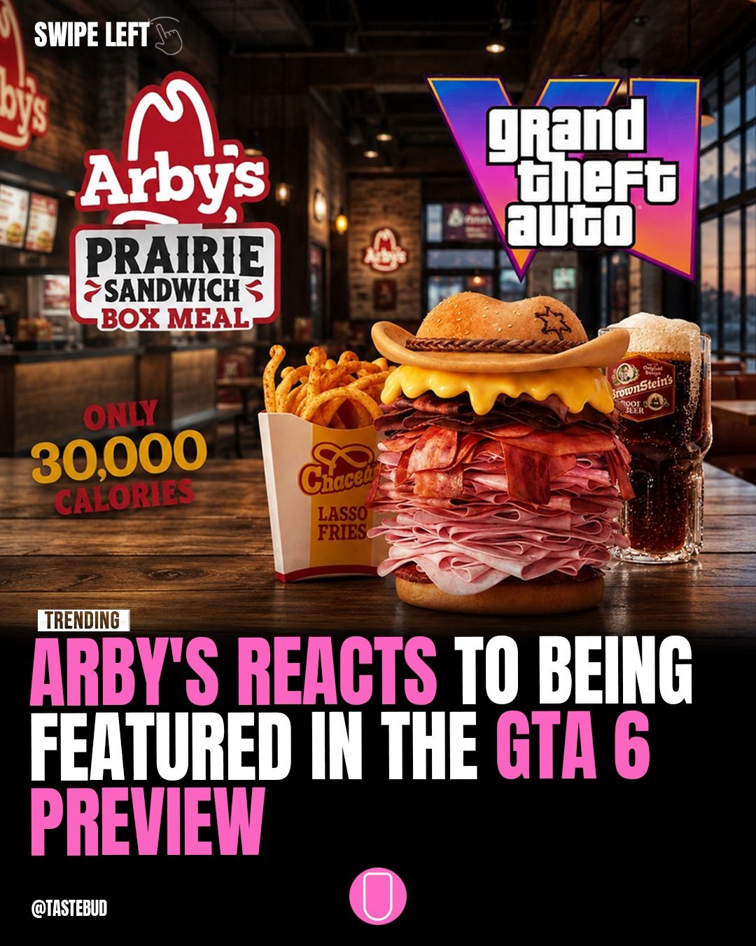 Arby's GTA 6 Parody Video: Sandwich in Action