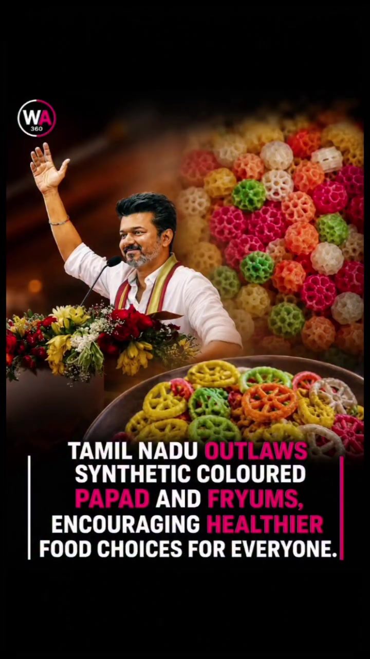 Tamil Nadu's Ban on Synthetic Coloured Foods