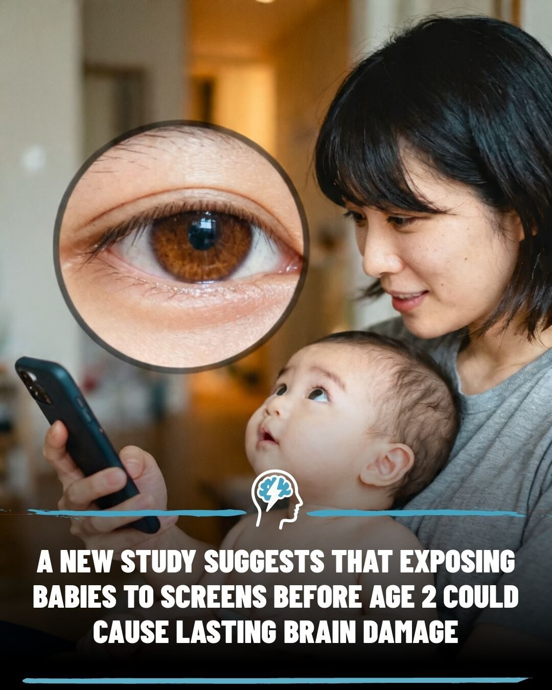 Early Exposure to Screens May Affect Baby's Brain Development
