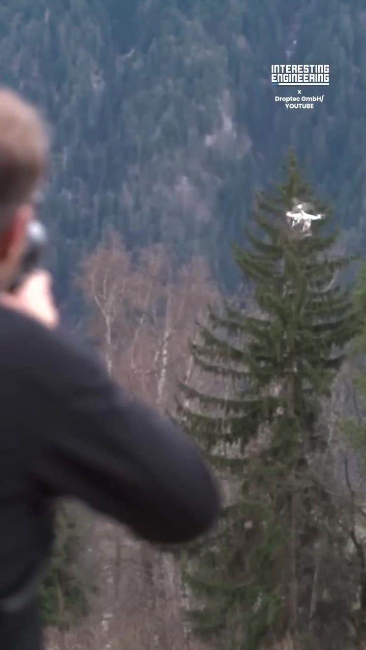 Droptec GmbH's Revolutionary Counter-Drone Net Launcher