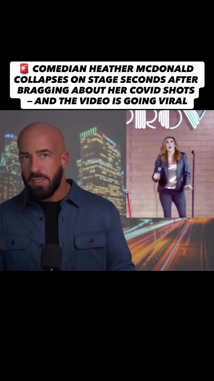 Heather McDonald Collapses During COVID Vaccine Comments