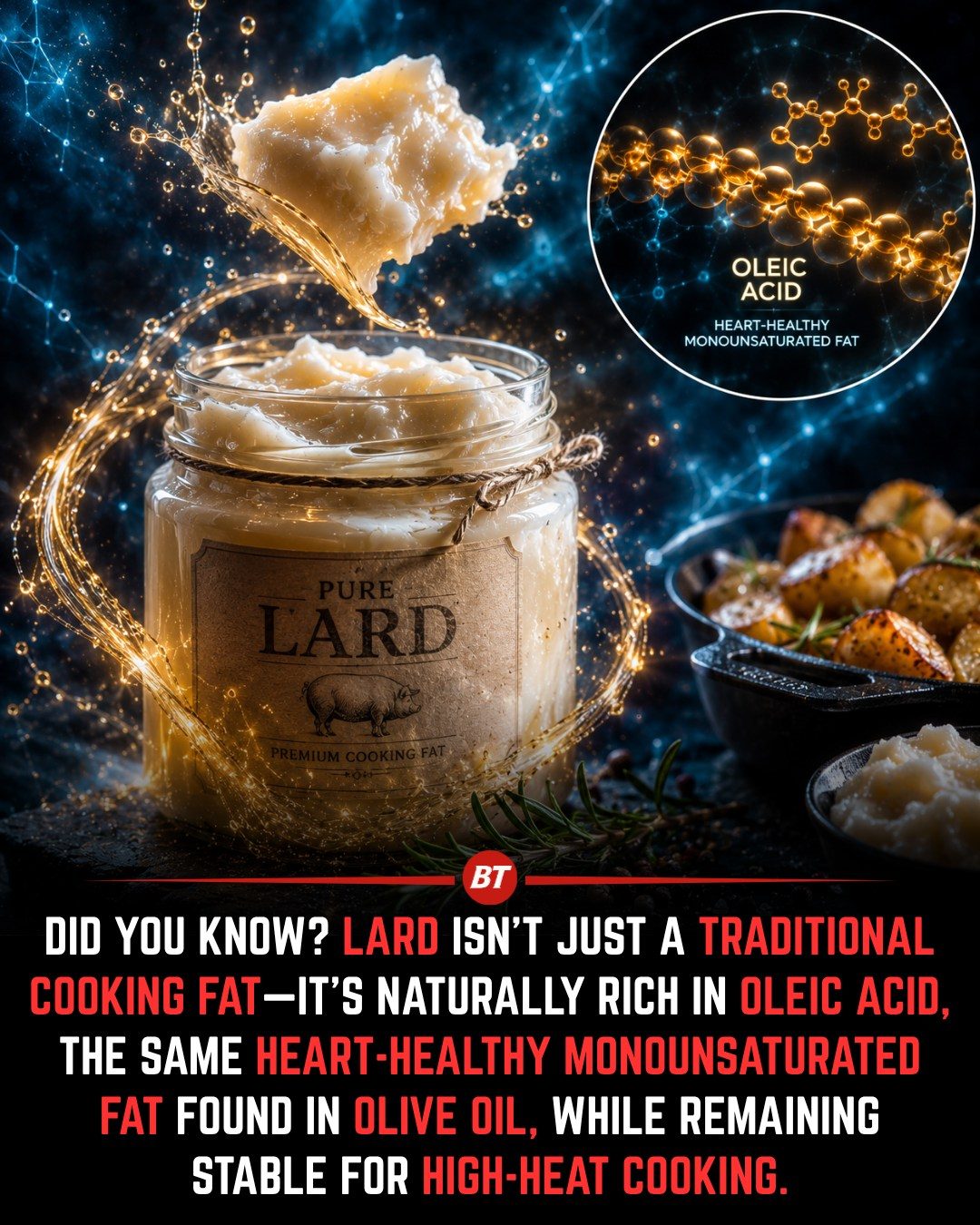 Lard: The Heart-Healthy Fat Making a Comeback