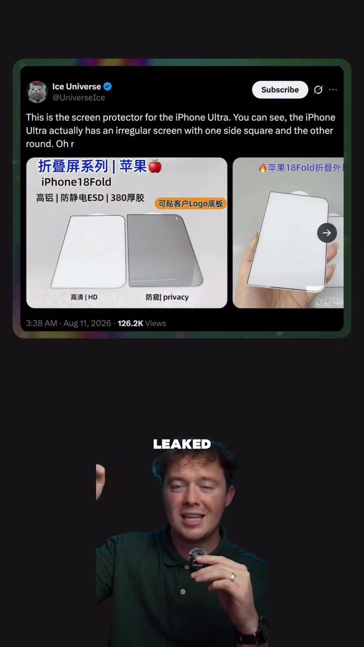 iPhone Ultra Design Sparks Controversy in Comparison to Samsung