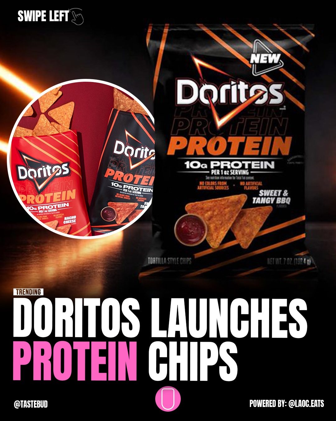 Doritos Launches High Protein Nacho Cheese Chips
