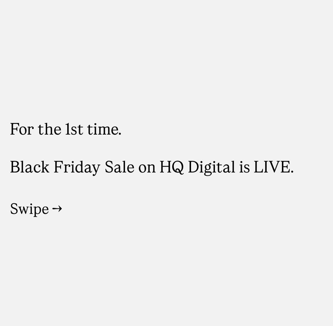 HQ Digital's Black Friday Sale: 25% Off Online Masterclasses