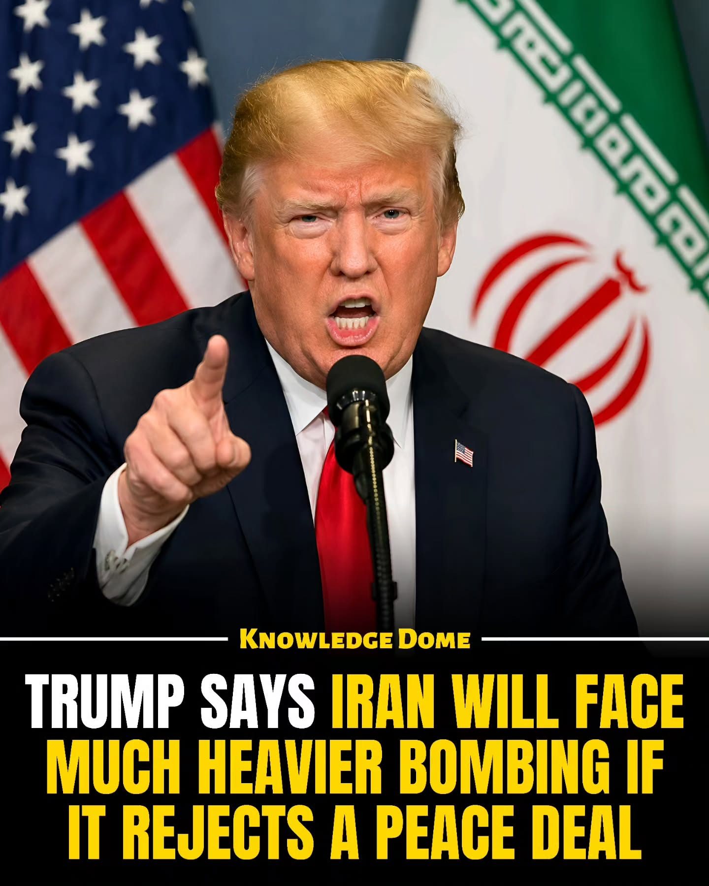 Trump's Warning: Iran Faces Escalated Military Pressure