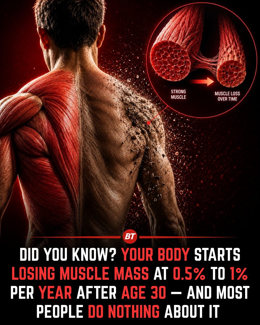 Muscle Loss After 30: What Happens and How to Fight It