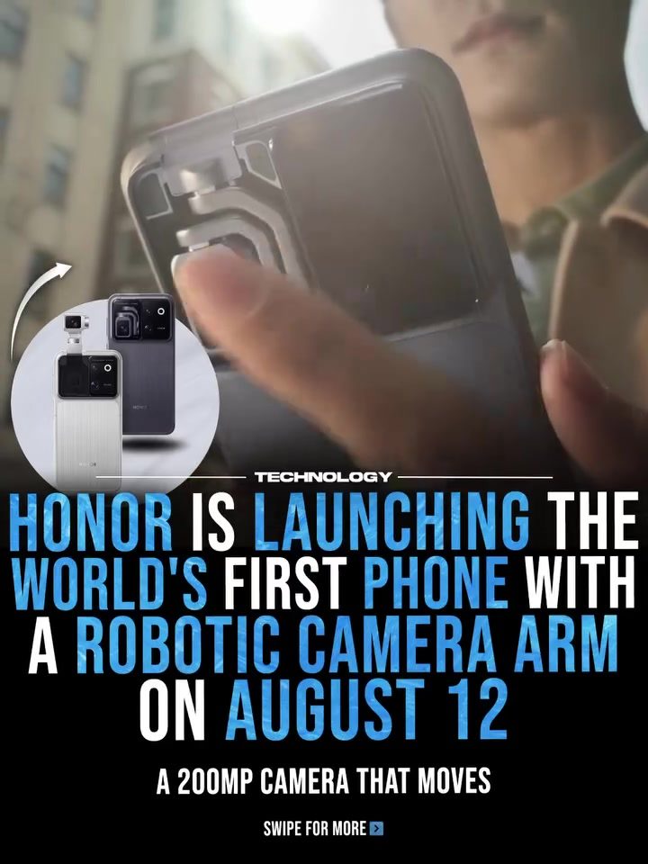 HONOR's Robotic Camera Arm: Revolutionizing Smartphone Photography