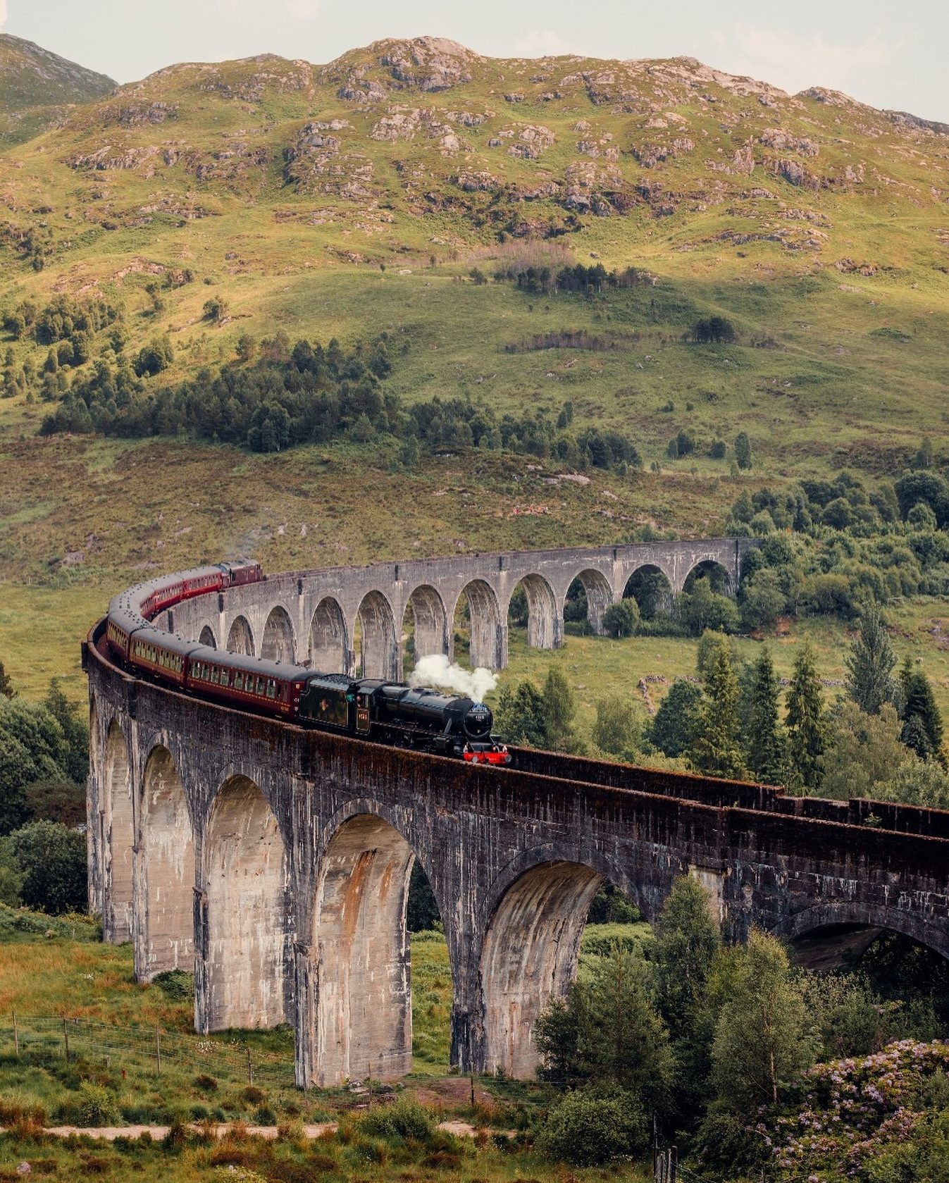 Experience the Magic of Scotland's Glenfinnan Viaduct by Train