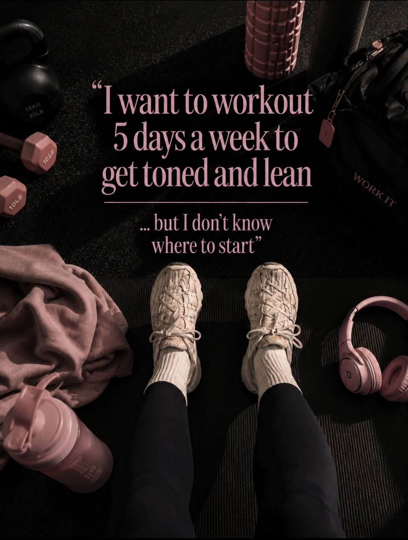 Workit App: Beginner 5-Day Workout Plan for Toning