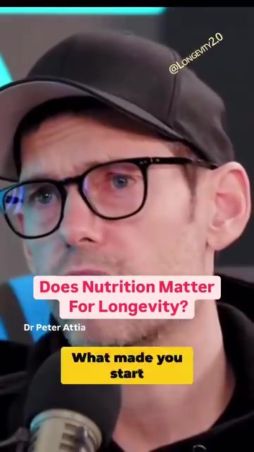 Dr. Peter Attia's Nuanced View on Nutrition and Longevity